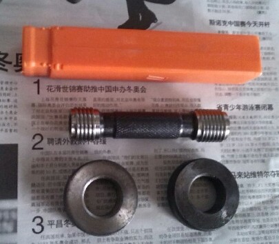 建筑工地专用：钢筋直螺纹套筒检螺纹量规